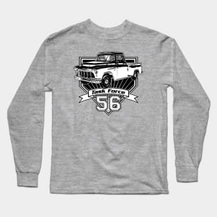 56 Chevy Truck Task Force Long Sleeve T-Shirt